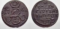 Thorn Cu Schilling August III 1733-1763. -