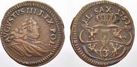 Polen Cu Groschen August III 1733-1763. -