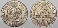 Sachsen-Albertinische Linie 1/24 Taler (Groschen) Friedrich August II. 1733-1763, als August III. König von Polen und Großherzog von Litauen. -
