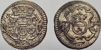 Sachsen-Albertinische Linie Pfennig Friedrich August II. 1733-1763, als August III. König von Polen und Großherzog von Litauen. -
