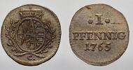 Sachsen-Albertinische Linie Pfennig Friedrich August III. 1763-1806. -