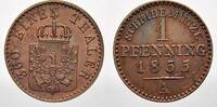 Brandenburg-Preußen Cu Pfennig Friedrich Wilhelm IV. 1840-1861. -