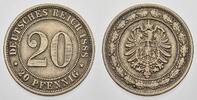 Kleinmünzen 20 Pfennig -