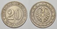 Kleinmünzen 20 Pfennig -