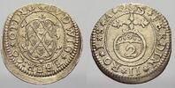 Öttingen 1/2 Batzen (2 Kreuzer) Ludwig Eberhard 1622-1634. -