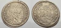 Brandenburg-Ansbach 1/6 Taler Johann Friedrich 1667-1686. -