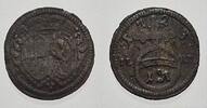 Brandenburg-Bayreuth Pfennig Georg Wilhelm 1712-1726. -
