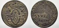 Köln, Erzbistum Cu 1/4 Stüber 1 Klemens August von Bayern 1723-1761. -