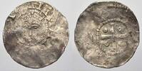 Niederlande-Tiel, königliche Münzstätte Pfennig Heinrich II. 1002-1024. -