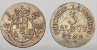 Trier, Erzbistum 3 Albus (6 Kreuzer) Clemens Wenzel von Sachsen 1768-1794. -