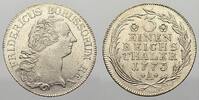 Brandenburg-Preußen 1/3 Taler Friedrich II. 1740-1786. -