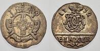 Trier, Erzbistum 1 Kreuzer (EIN XTER) Franz Georg von Schönborn 1729-1756. -