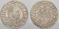 Preußen, Herzogtum (Ostpreußen) Groschen Albrecht von Brandenburg 1525-1568. -