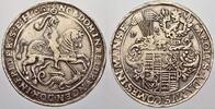 Mansfeld-vorderortische Linie zu Bornstedt Reichstaler Karl Adam 1655-1660. -
