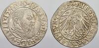 Preußen, Herzogtum (Ostpreußen) Groschen Albrecht von Brandenburg 1525-1568. -
