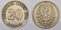 Kleinmünzen 20 Pfennig -