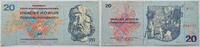 Tschechoslowakei 20 Korun Tschechoslowakei 1918-2024. -
