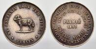 Freimaurer Silbermedaille Berlin -