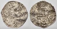 Regensburg, königliche Münzstätte Denar Heinrich III. 3. Periode 1042-1047. -