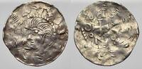Niederlande-Deventer, königliche Münzstätte Denar Heinrich II. 1002-1024. -