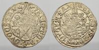 Sachsen-Kurfürstentum Zinsgroschen Friedrich III., Johann und Georg 1507-1525. -