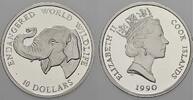 Cook-Inseln 10 Dollars Elizabeth II. seit 1952. -