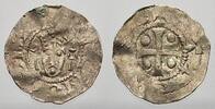 Niederlande-Tiel, niederlothringische Münzstätte Denar Heinrich III. 1039-1056. -