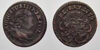 Polen Cu Schilling August III 1733-1763. -
