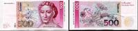 Die Deutschen Banknoten ab 1871 500 Deutsche Mark BRD 1960-1999. -