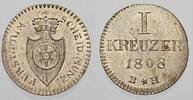 Frankfurt, Fürstprimatische Staaten 1 Kreuzer Carl Theodor von Dalberg 1806-1815. -