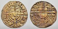 Deutscher Orden Schilling Wohl in der Ordensmünze zu Thorn zwische Paul von Rußdorf 1422-1441. -