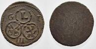 Schlesien-Liegnitz, Stadt Kipper Cu 3 Heller -