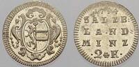 Salzburg, Erzbistum 2 Kreuzer Sigismund III. von Schrattenbach 1753-1771. -