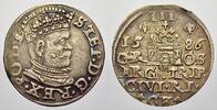Riga, Stadt 3 Gröscher 1 Stephan Bathory 1576-1586. -