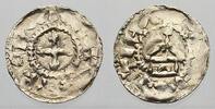 Straßburg, königliche Münzstätte Denar Otto III, 983-1002. -