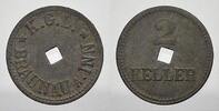 Notgeld 2 Heller Braunau am Inn, 1915. -