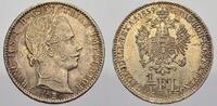 Haus Habsburg 1/4 Florin (1/4 Gulden) Franz Joseph I. 1848-1916. -