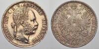 Haus Habsburg Florin (Gulden) Franz Joseph I. 1848-1916. -