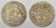 Haus Habsburg 3 Kreuzer (Groschen) Erzherzog Leopold V. 1619-1632. -