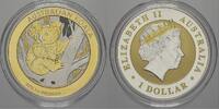 Australien 1 Dollar (Koala, Bull and Bear) Elizabeth II. seit 1952. -