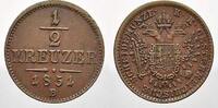 Haus Habsburg Cu 1/2 Kreuzer 1851 B Franz Joseph I. 1848-1916. Fast vorz... 28.83 US$  +  28.83 US$ shipping