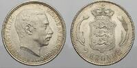 D&auml;nemark 2 Kronen 1916 Christian X. 1912-1947. Vorz&uuml;glich-Stempelglanz 51.90 US$  +  28.83 US$ shipping