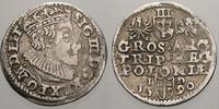 Polen 3 Gröscher 1 Sigismund III. 1587-1632. -