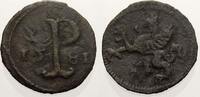Pommern-Stettin Kupfer Scherf Johann Friedrich 1569-1600. -