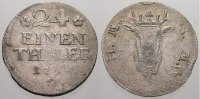 Mecklenburg-Schwerin 1/24 Taler Friedrich 1756-1785. -