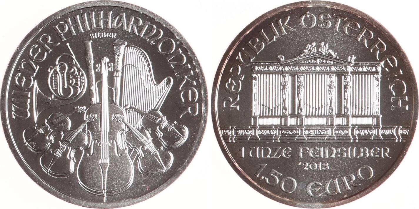 Österreich 1,50 Euro 2013 Wiener Philharmoniker. BU | MA-Shops