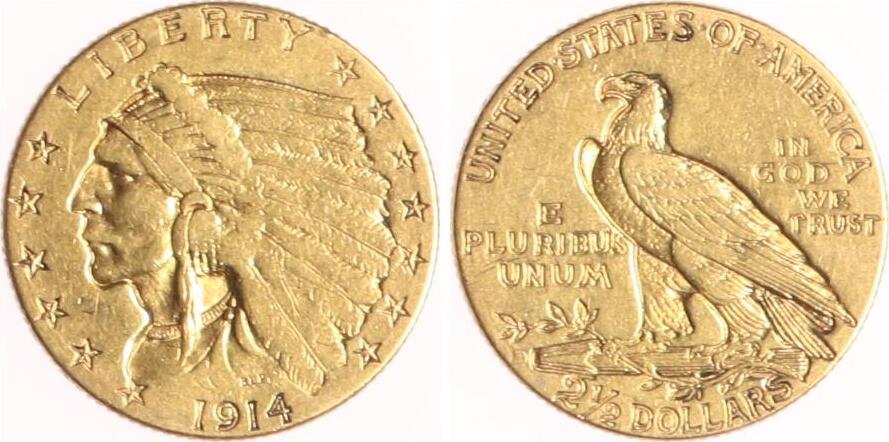 usa-2-1-2-dollars-1914-d-indian-head-vf-ef-ma-shops
