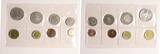 Bundesrepublik Deutschland Kursmünzensatz 1968 G 2 Pfennig Bronze. Spiegelglanz