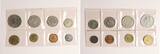 Bundesrepublik Deutschland Kursmünzensatz 1968 G 2 Pfennig Bronze. Spiegelglanz