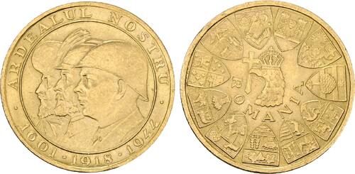 Rumänien 20 Lei 1944 Michael I. (2. Regierung), 1940-1947. UNC-